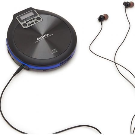 Aiwa Walk PCD-810BL Reproductor de CD MP3 Azul